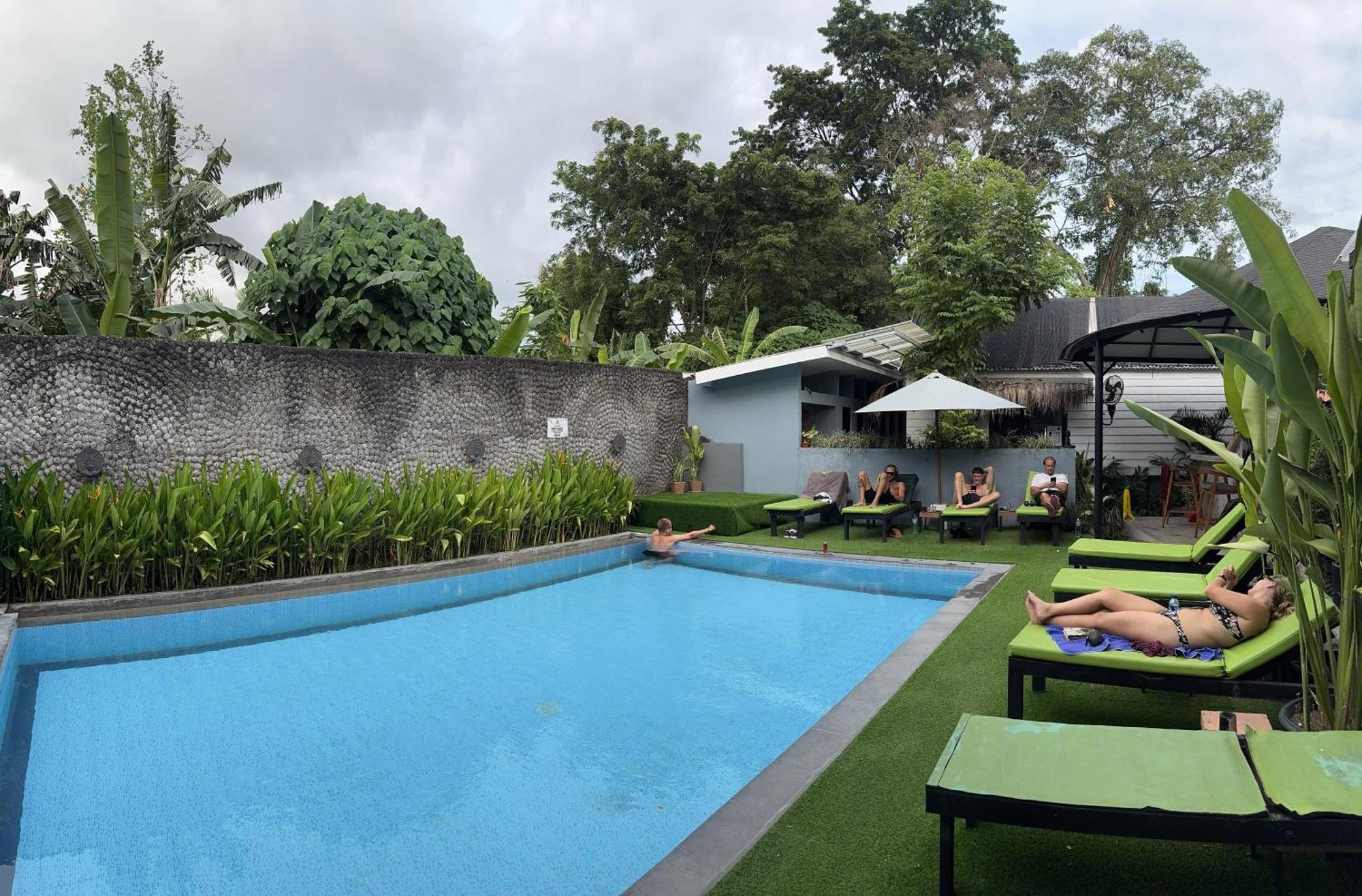 The Jungle Hostel Canggu Exterior photo